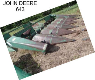 JOHN DEERE 643