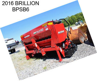 2016 BRILLION BPSB6