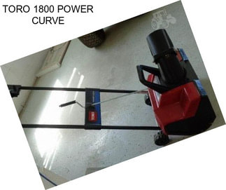 TORO 1800 POWER CURVE