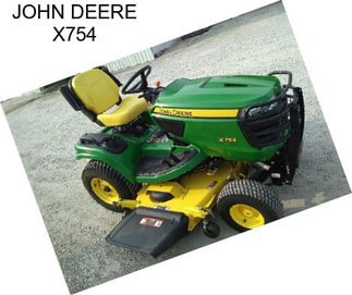 JOHN DEERE X754