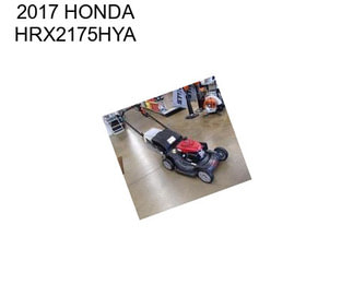 2017 HONDA HRX2175HYA