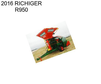 2016 RICHIGER R950