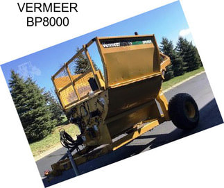 VERMEER BP8000