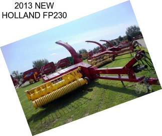 2013 NEW HOLLAND FP230