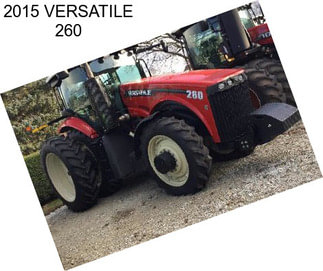 2015 VERSATILE 260