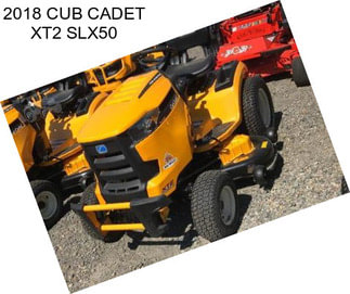 2018 CUB CADET XT2 SLX50