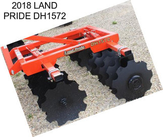 2018 LAND PRIDE DH1572