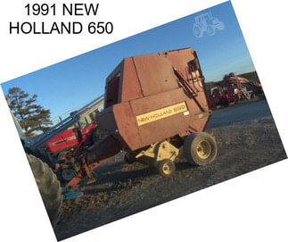 1991 NEW HOLLAND 650