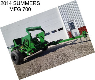 2014 SUMMERS MFG 700