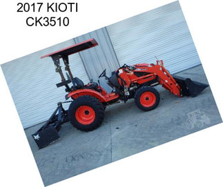 2017 KIOTI CK3510