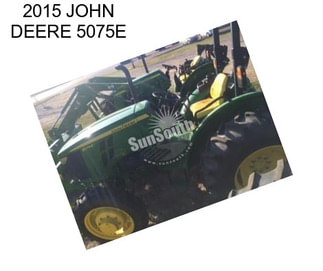 2015 JOHN DEERE 5075E