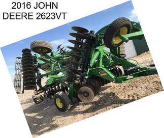 2016 JOHN DEERE 2623VT