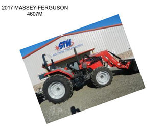 2017 MASSEY-FERGUSON 4607M