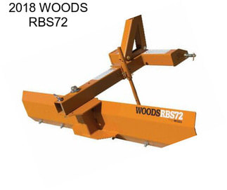 2018 WOODS RBS72