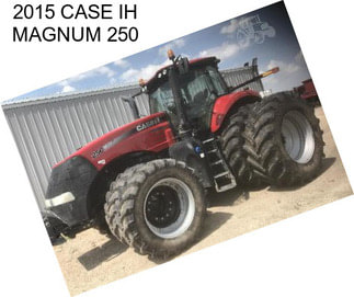 2015 CASE IH MAGNUM 250