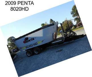 2009 PENTA 8020HD