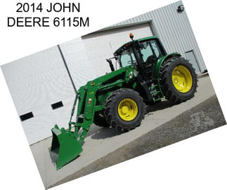 2014 JOHN DEERE 6115M