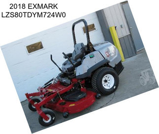 2018 EXMARK LZS80TDYM724W0