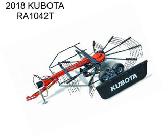 2018 KUBOTA RA1042T