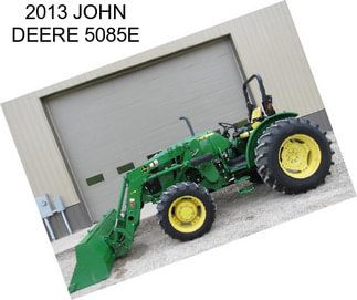 2013 JOHN DEERE 5085E