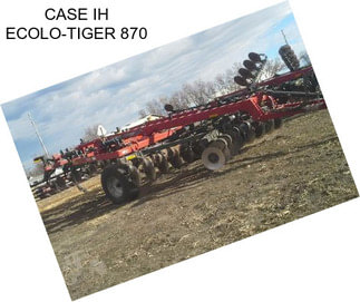 CASE IH ECOLO-TIGER 870