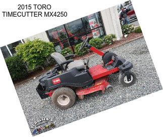 2015 TORO TIMECUTTER MX4250