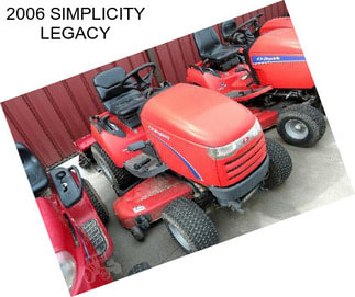 2006 SIMPLICITY LEGACY