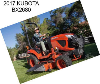 2017 KUBOTA BX2680