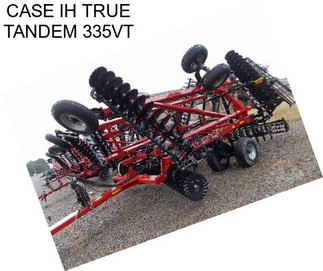 CASE IH TRUE TANDEM 335VT