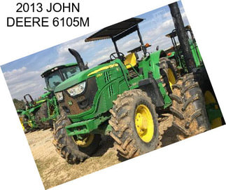 2013 JOHN DEERE 6105M