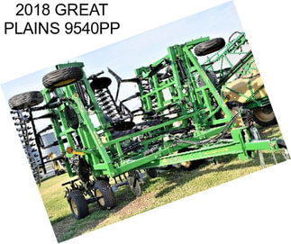 2018 GREAT PLAINS 9540PP