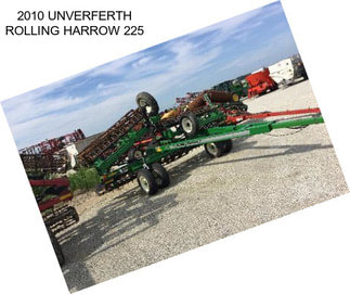 2010 UNVERFERTH ROLLING HARROW 225