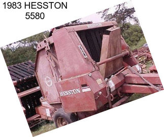 1983 HESSTON 5580