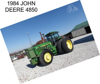 1984 JOHN DEERE 4850