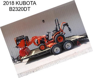 2018 KUBOTA B2320DT