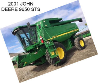 2001 JOHN DEERE 9650 STS