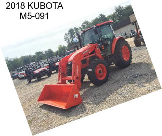 2018 KUBOTA M5-091