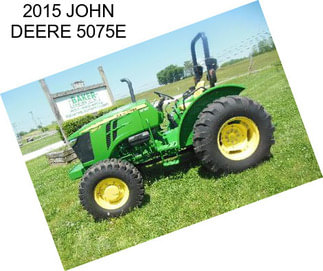 2015 JOHN DEERE 5075E