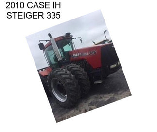 2010 CASE IH STEIGER 335