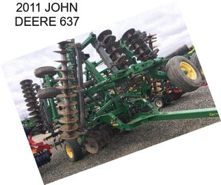 2011 JOHN DEERE 637