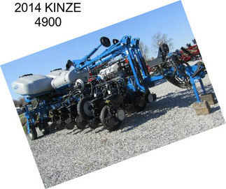 2014 KINZE 4900