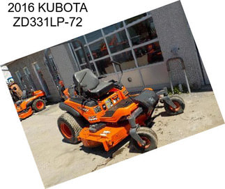 2016 KUBOTA ZD331LP-72