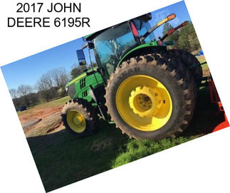 2017 JOHN DEERE 6195R