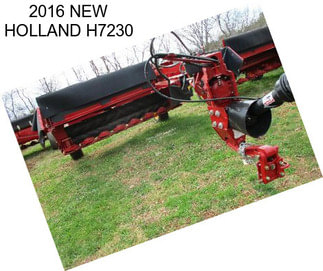 2016 NEW HOLLAND H7230