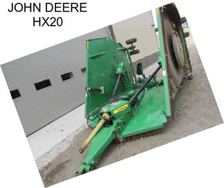 JOHN DEERE HX20