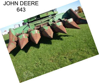 JOHN DEERE 643