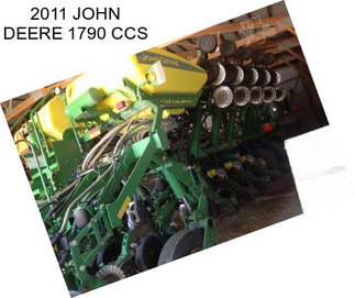 2011 JOHN DEERE 1790 CCS