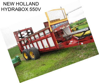 NEW HOLLAND HYDRABOX 550V