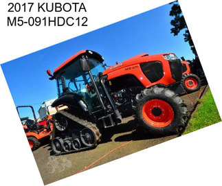2017 KUBOTA M5-091HDC12