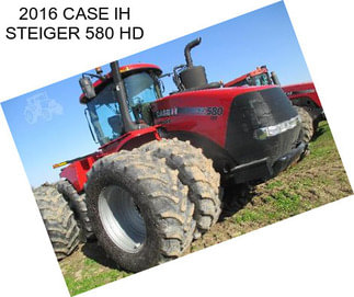 2016 CASE IH STEIGER 580 HD